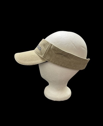 New Myrtle Beach South Carolina Embroidered Adjustable Visor Cap Beige - Picture 9 of 12
