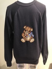 Vintage teddy bear sweatshirt made in USA