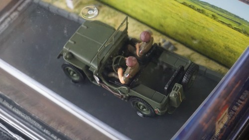 Altaya 1/43 French Jeep Willys La Route Bleue La Jeep Manoeuvre Diorama - Picture 14 of 14