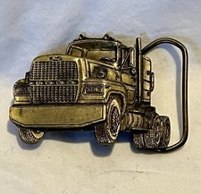 THE GREAT AMERICAN BELT BUCKLE CHICAGO 1981 - SERIAL 234 SEMI TRACTOR TRUCK CAB