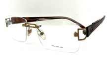 New Marc Ecko Eyeglasses ECKO 5038 Gold 55-20-140 With Generic Case