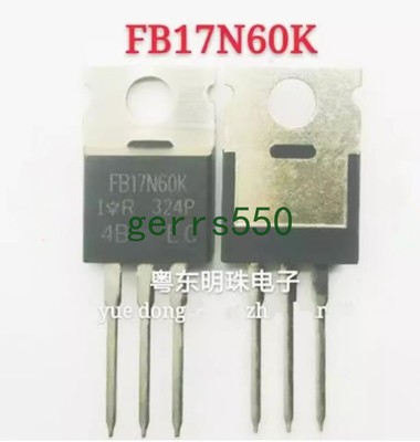 5 pcs New FB17N60K TO-220 triode