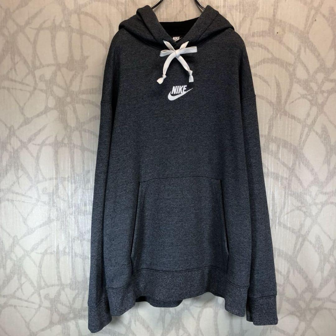 Men size L Hoodie Nike Hoodie Center Embroidery Logo Hood
