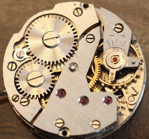 Mouvement de Montre mécanique ancienne BASIS Watch - F27-21