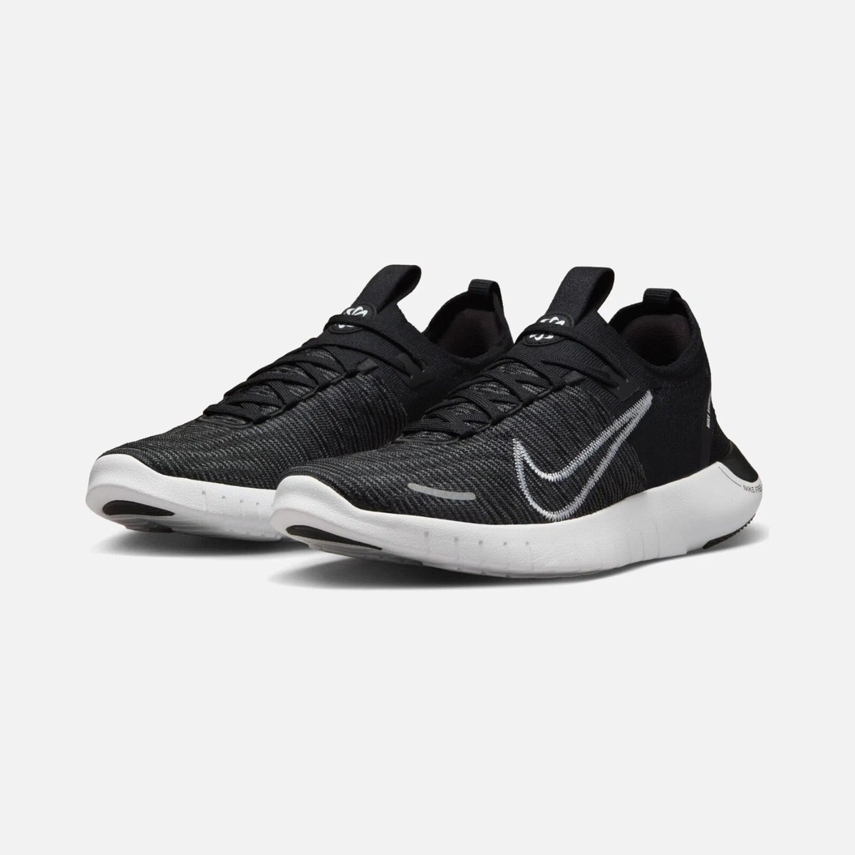 Size 11 - Nike Men’s Free RN Next Nature Black Anthracite Running Shoe No Lid Nike Free Running Shoe Free RN - Black/Anthracite main image 4