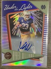 2022 Panini Legacy #UL-21 Kyren Williams Under the Lights Sapphire 09/35