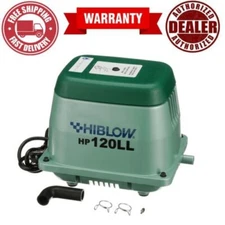HIBLOW HP-120 Pond Aerator SEPTIC AIR PUMP WITH 2 YEAR WARRANTY