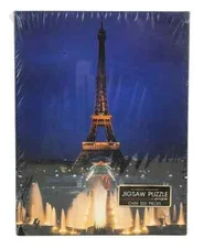 Springbok "Evening In Paris" France 500pc Jigsaw Puzzle Landscape Water NEW