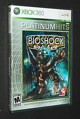 Platinum Hits BioShock (Microsoft Xbox 360 LIVE, 2007) 