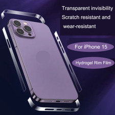Anti-Scratch Phone Border Sticker Side Film Frame for Iphone 15 14 13 12 Pro Max