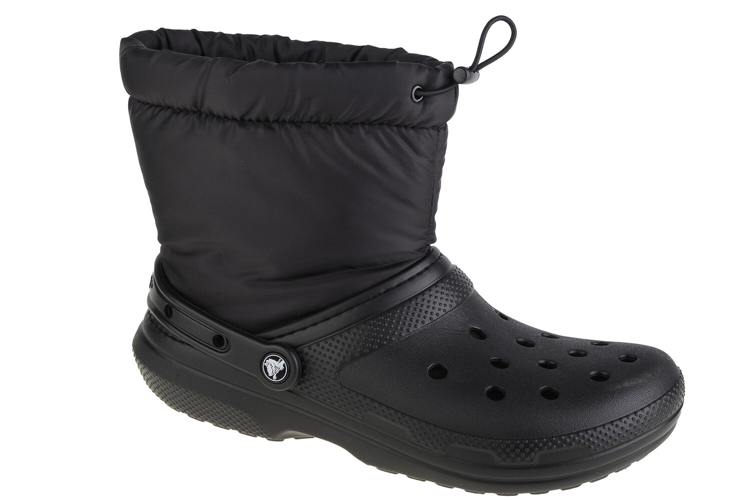 Schneestiefel Damen Классические ботинки Crocs Neo Puff на подкладке Schwarz 14290₽