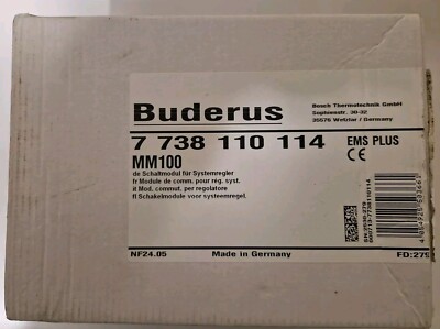 Buderus MM100 Mischermodul 7738110114 EMS Plus, Neu und OVP, Schneller Versand 