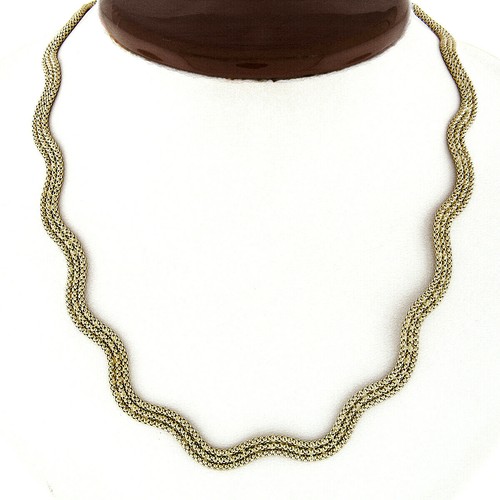 Italian 14k Gold 17.5\