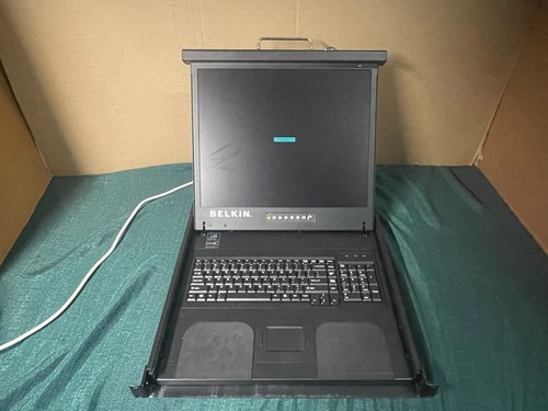 Belkin F1DC102P-SR 19” LCD Rack Console - 第 2/8 張圖片