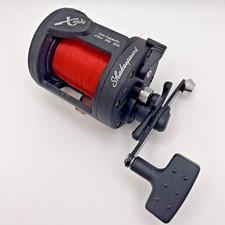 FISHING REEL SHAKESPEARE XCEDE  3.8:1 gear ratio black with red line