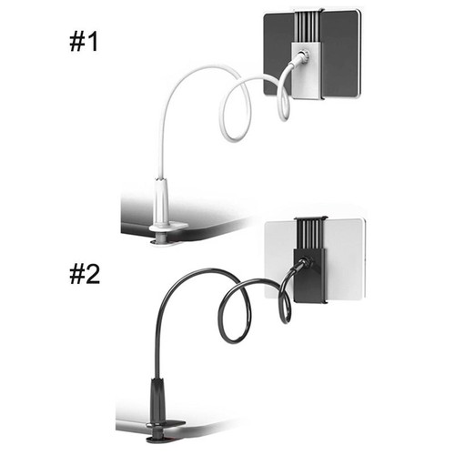 Mobile Phone Holder Clamp Bed Desk Lazy Stands Flexible Arm For iPad Tablet UK - Zdjęcie 11 z 14