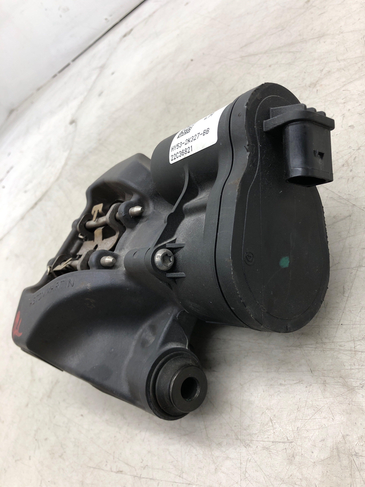2019-2023 ASTON MARTIN VANTAGE LEFT REAR PARKING BRAKE CALIPER BLK HY53-2K327-BB