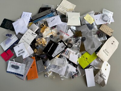 Mixed Lot of Replacement Buttons for Higher End Women's Clothing Estate Find