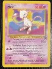 Mew #8 Black Star Promo Rare Vintage Pokemon Card - lp