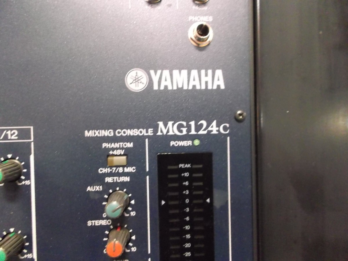 Yamaha MG124C 12-Channel Stereo Mixer for sale online | eBay Yamaha MG124C 12-Channel Stereo Mixer for sale online | eBay