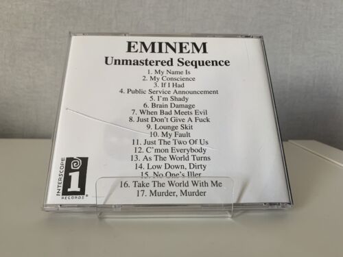 RARE séquence Eminem Unmastered - Photo 1/3