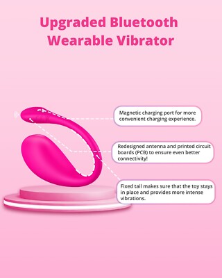 LOVENSE Lush 3 G-Spot Vibrations Toys Wearable App Controlled Adult Toy's  Women | eBay