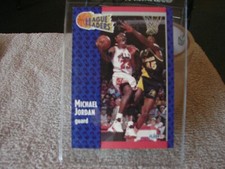 1991 Fleer 91 Michael Jordan Basketball Card #220
