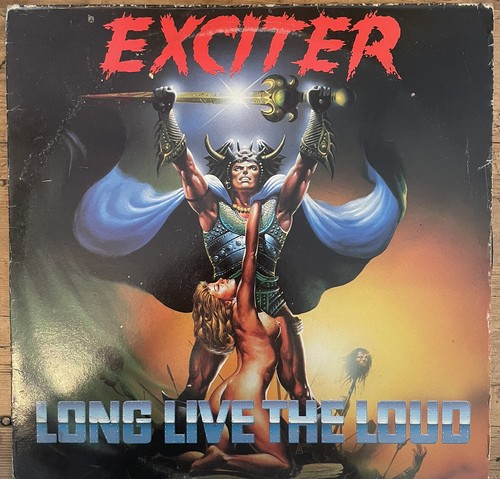 Exciter - Long live the loud (1985) Music for Nations Vinyl LP Play Tested 12"