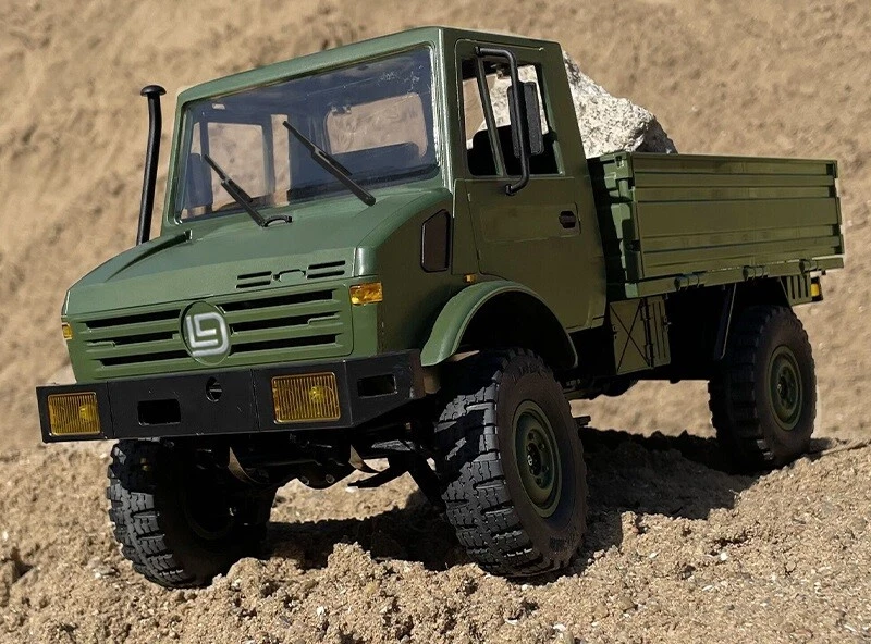 LDRC LD-P06 Unimog 2.4G 1/12 4WD RC Truck Offroad LKW RTR - Bild 4 von 4