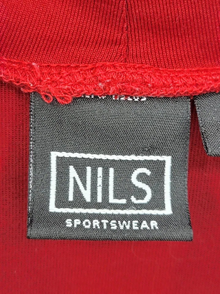 NILS Ropa Deportiva Top Mujer Capa Base Grande Cuello Alto Granate Cuentas Esquí Foto 3 de 4