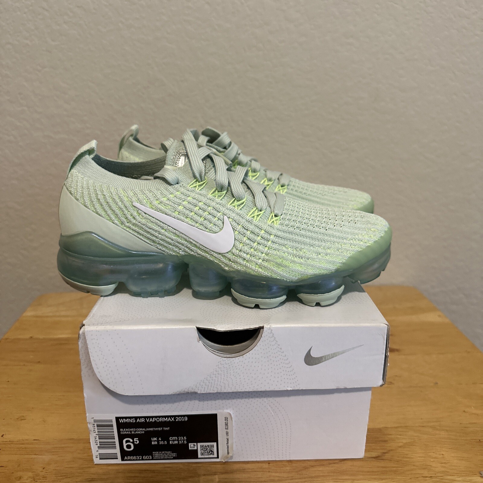 nike vapormax flyknit 3 jade aura
