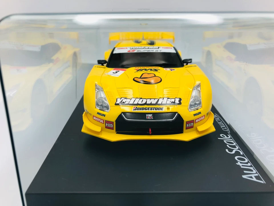 Kyosho Mini-z Body ASC YellowHat YMS TOMICA GT-R 2008 MZP214YH - Image 3 of 4