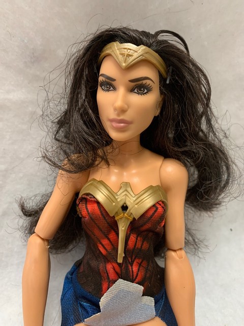 wonder woman battle ready doll
