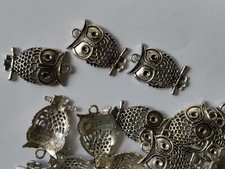 OWLS PENDANTS AND CHARMS