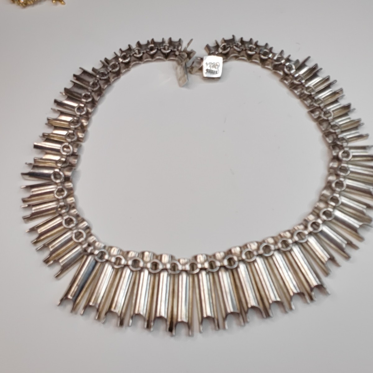 Vintage Taxco Mexico Sterling Collar Necklace | eBay