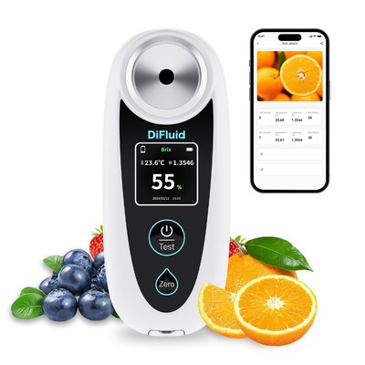 Portable Digital Brix Refractometer for Juice, Fruits & Vegetables - ATC
