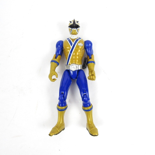 Power Rangers Super Megaforce Samurai Gold Ranger Bandai 2013 USED