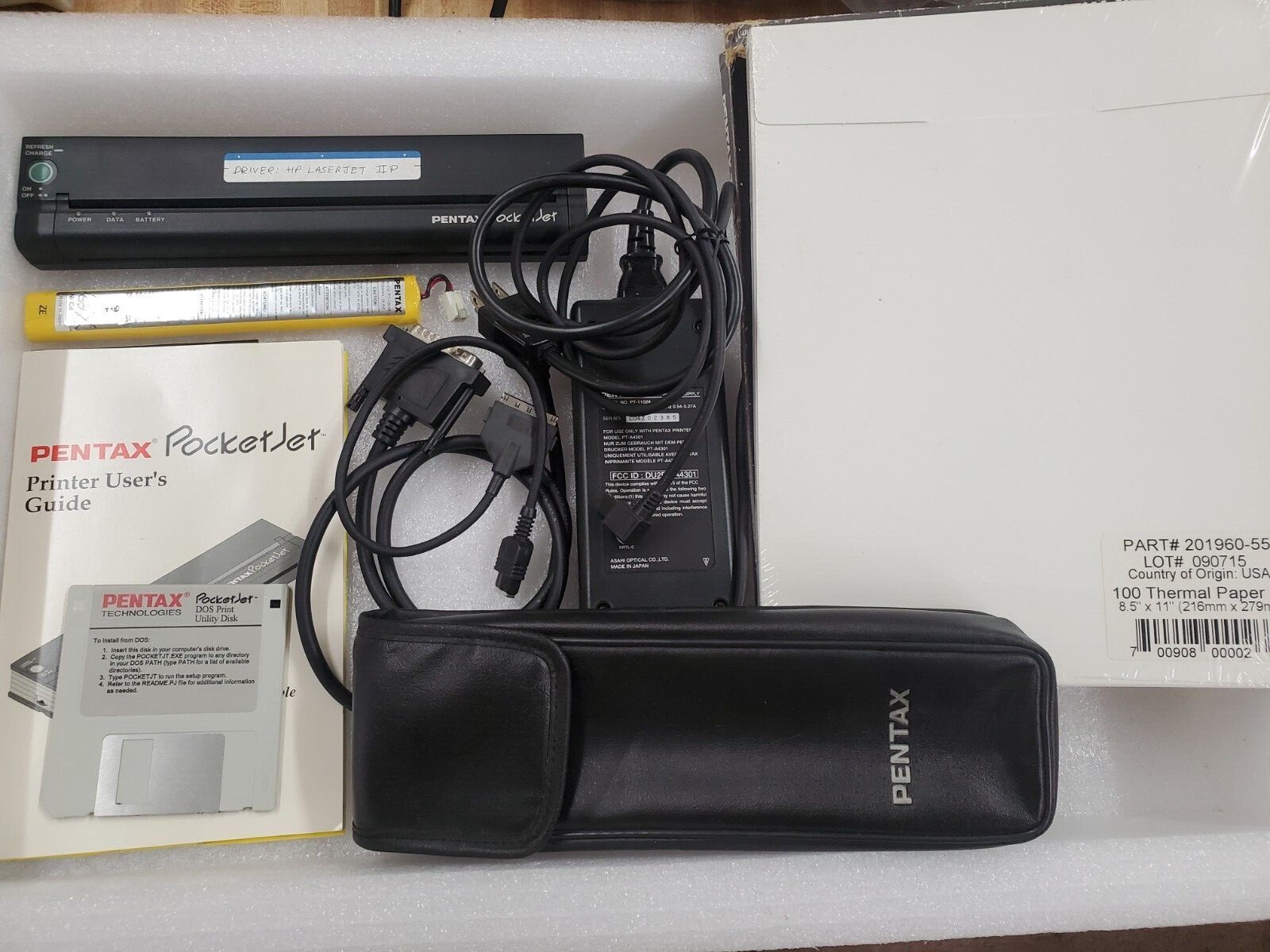 Brother POCKETJET 3 PLUS Mobile Thermal 