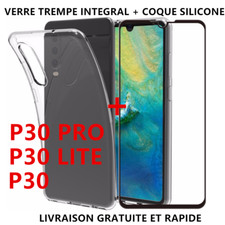 COQUE POUR HUAWEI P30PRO P30 PRO P30 LITE PRO + VITRE VERRE TREMPE INTEGRALE