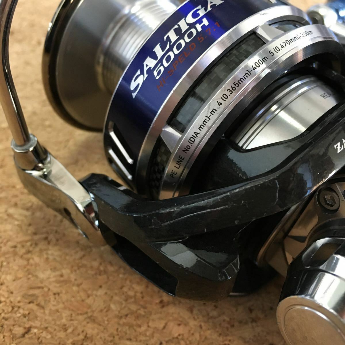Daiwa 10 SALTIGA 5000H Spinning Reel Body Only Saltwater Daiwa 10 SALTIGA 5000H Spinning Reel Body Only Saltwater