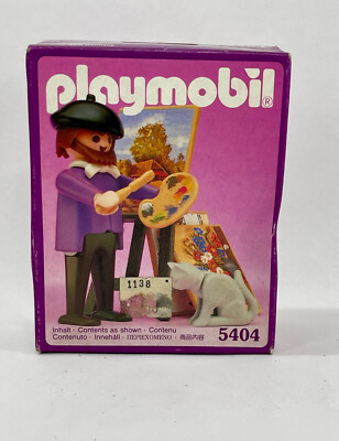 PLAYMOBIL 5404 VILLA KÜNSTLER MALER VIKTORIANISCH VINTAGE OVP Fabrik versiegelt NISB