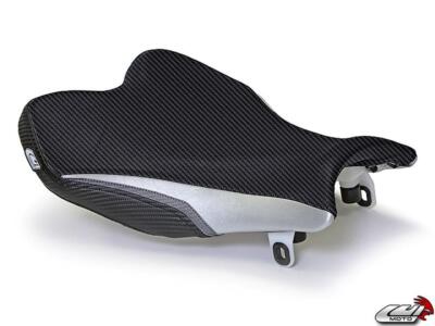 ざ〜さん Suzuki GSXR 1000 Seat Cover 2009-2015 2016 Front Black Silver