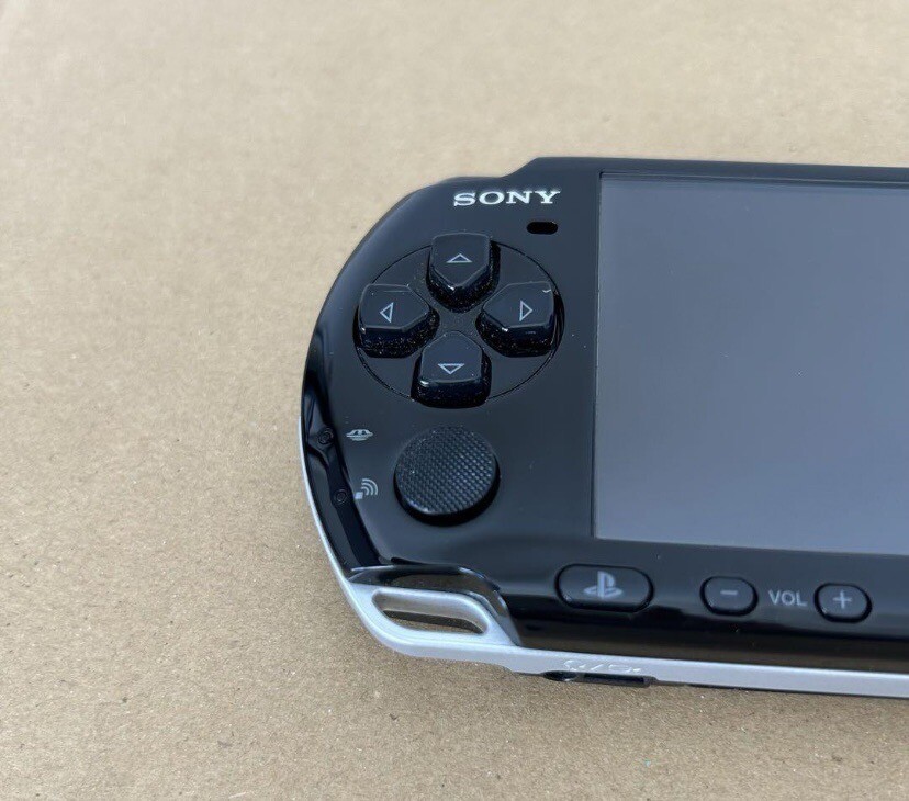 SONY PSP Playstation Portable Piano Black PSP-3000PB Console Game