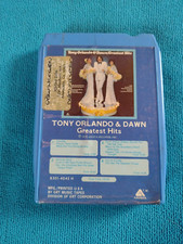 1975 Tony Orlando and Dawn Greatest Hits 8 Track Tape