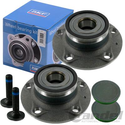 2 SKF RADLAGER RADNABE HINTEN für VW GOLF 5 6 7 AUDI A3 8P 8V OCTAVIA LEON ALTEA