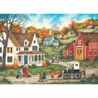 THANKSGIVING AT GRANDMA'S  Bonnie White - MasterPieces 1000 piece puzzle - NEW