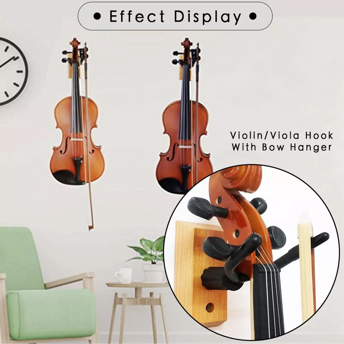Best violin wall hanger online