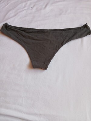 Skims Raw Edge IntimatesThong Color Gunmetal Style PN-THG-2611 Size 3X G28