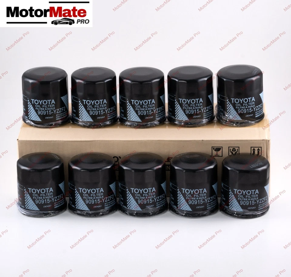 Toyota Genuine OEM Oil Filter 90915-YZZF2/YZZN1  1 Case ( QTY 10 ) - Image 2 of 4