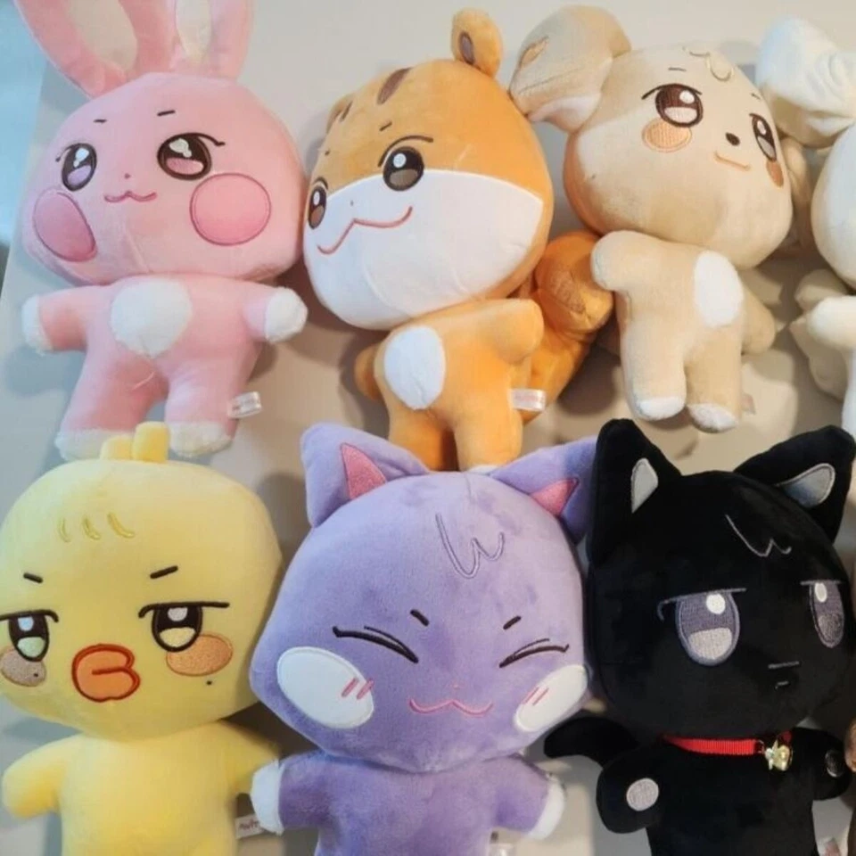 ATEEZ Plush Doll Soft Toy KPOP Hongjoong Mingi Wooyoung Choisan Yunho Jongho. - Image 2 of 4